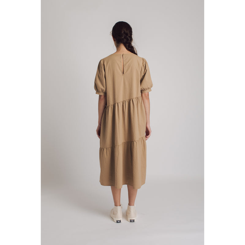 Rue de Tokyo DALYA DRESS TOBACCO BROWN DRESSES