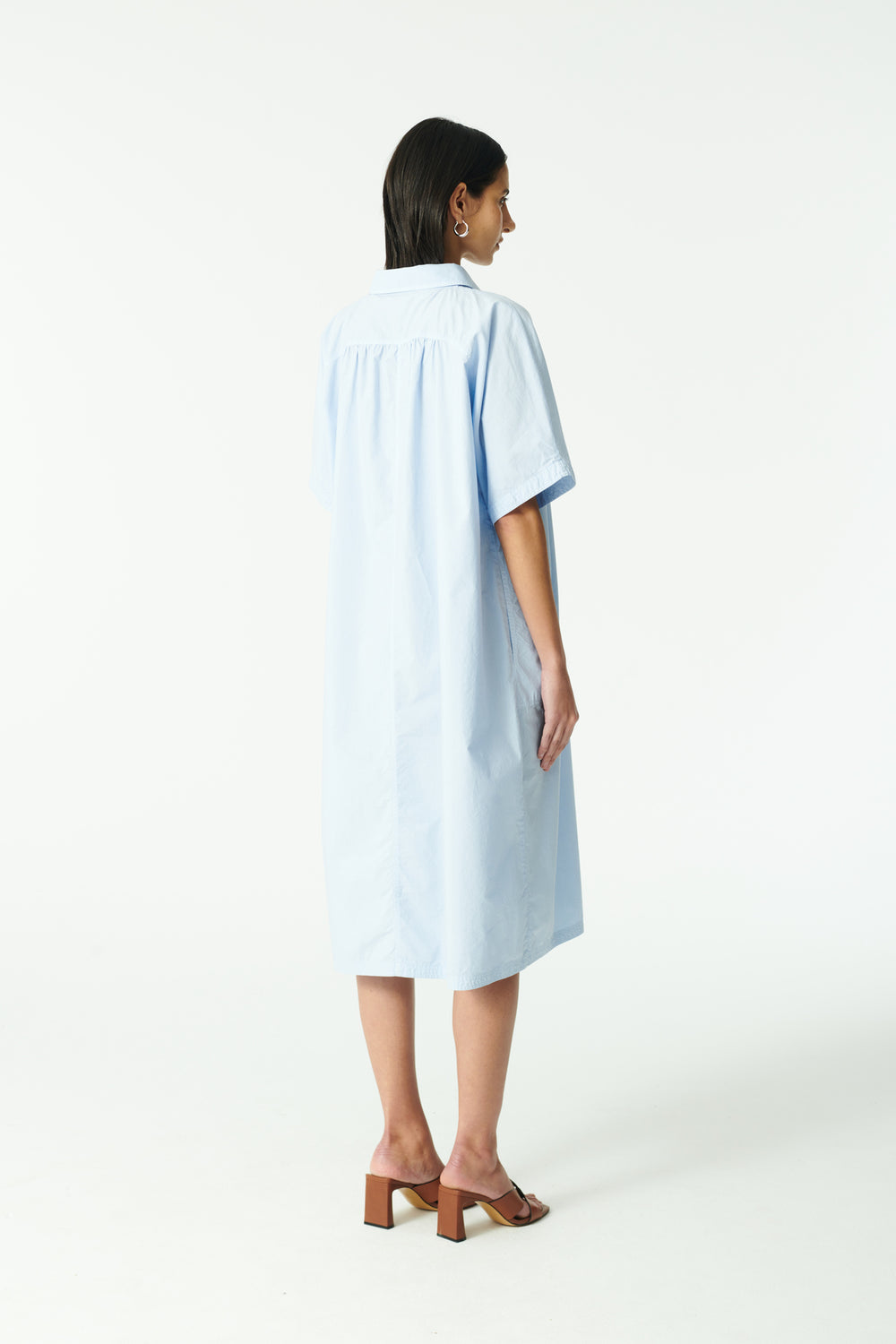 DANITZA GMTD GARMENT DYED POPLIN - LIGHT BLUE – Rue De Tokyo