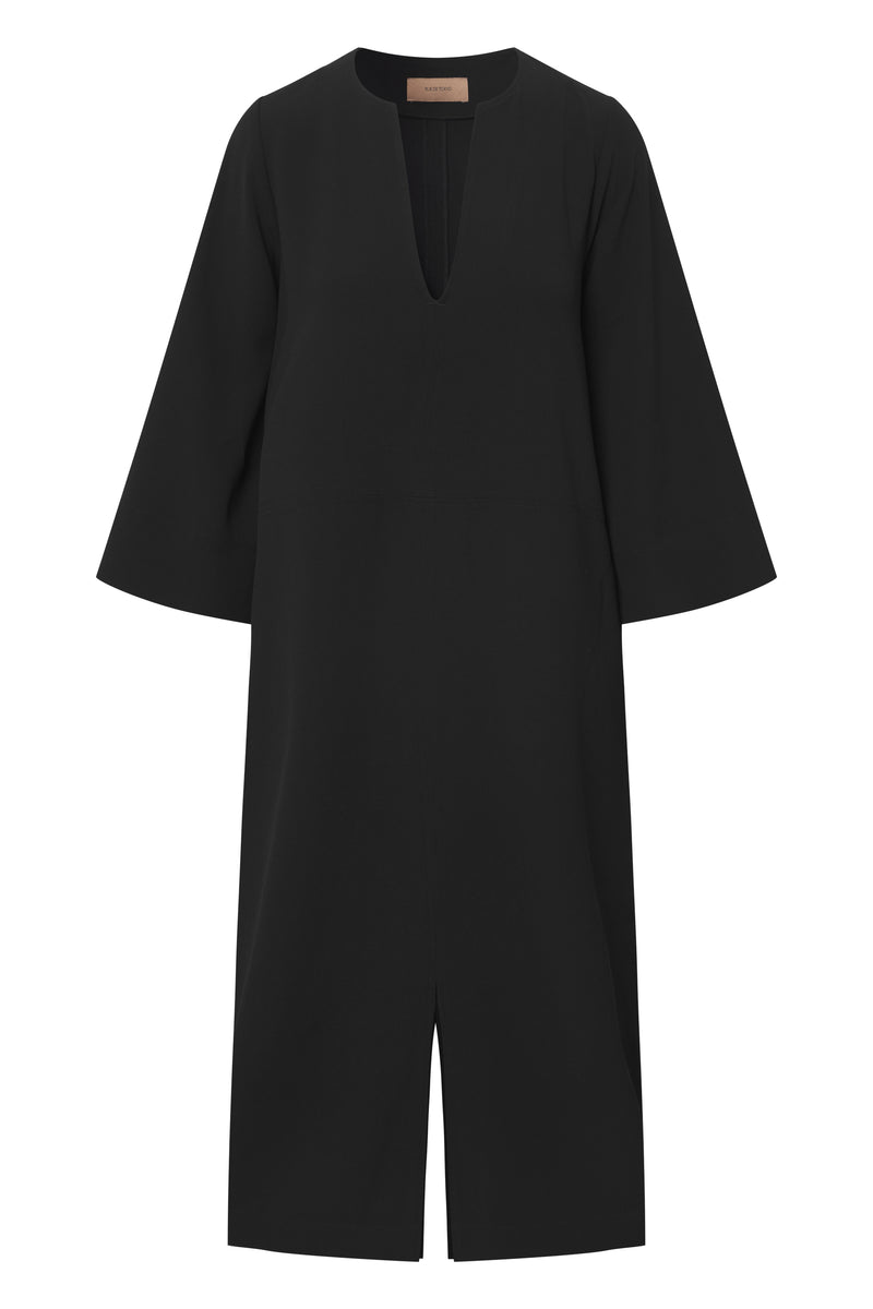 Rue de Tokyo DANUTAS HEAVY CREPE DRESSES BLACK