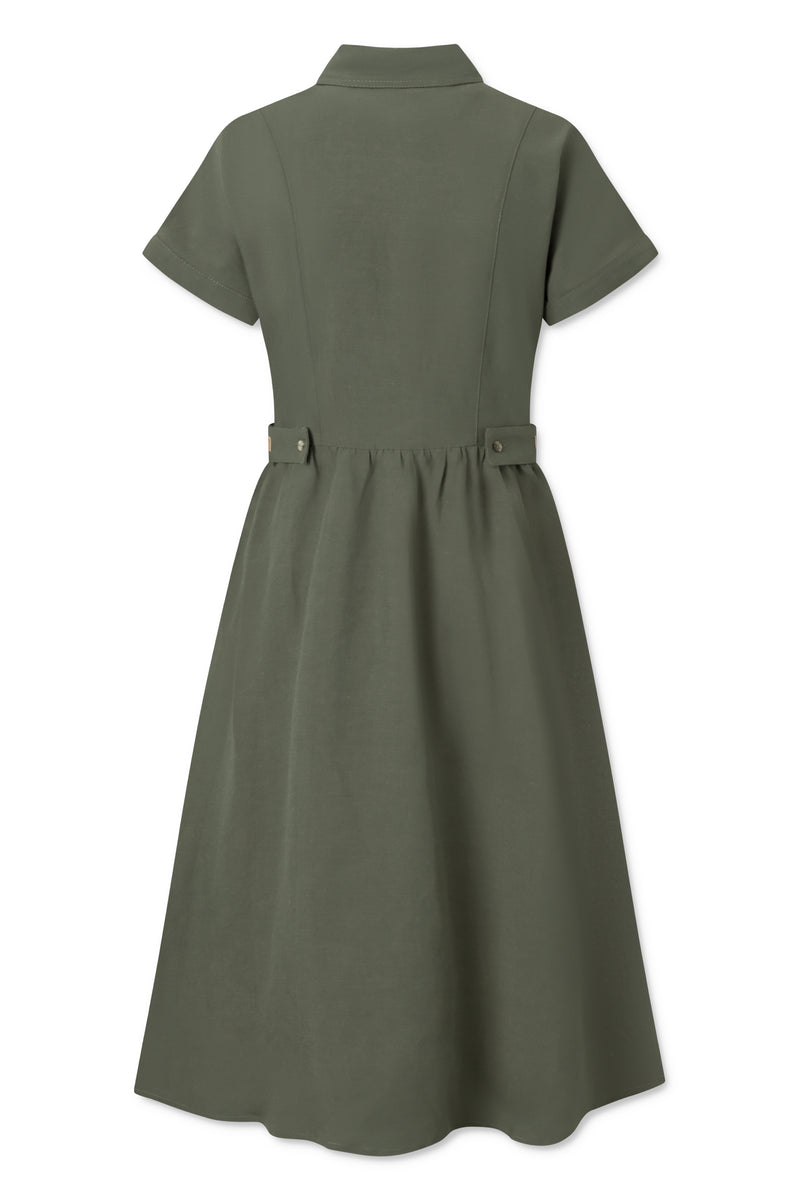 Rue de Tokyo DANU DRESS - KHAKI DRESSES KHAKI