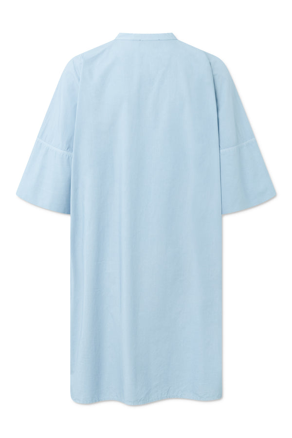 Rue de Tokyo DARLA GARMENT DYED POPLIN DRESSES SKYWAY