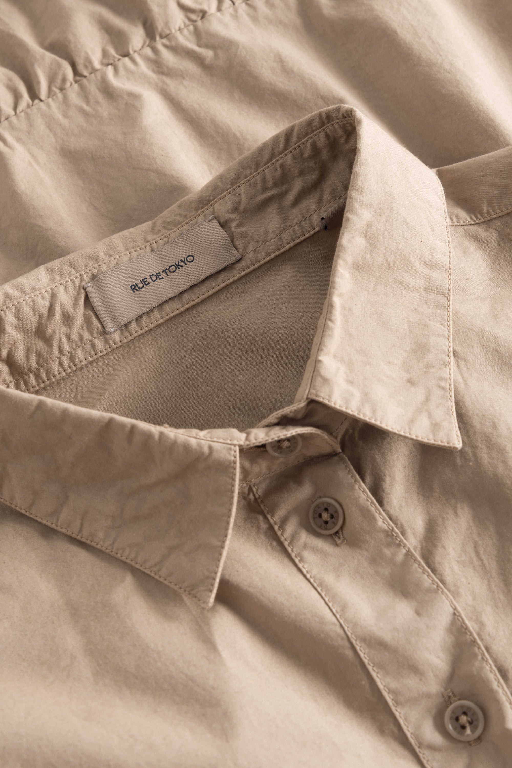 Rue de Tokyo DELL DRESS BEIGE DRESSES BEIGE