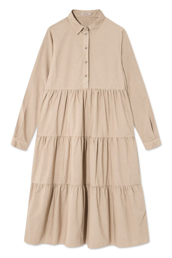 Rue de Tokyo DELL DRESS BEIGE DRESSES BEIGE