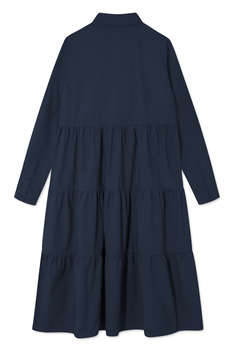 Rue de Tokyo DELL GMTD DRESS NAVY DRESSES NAVY