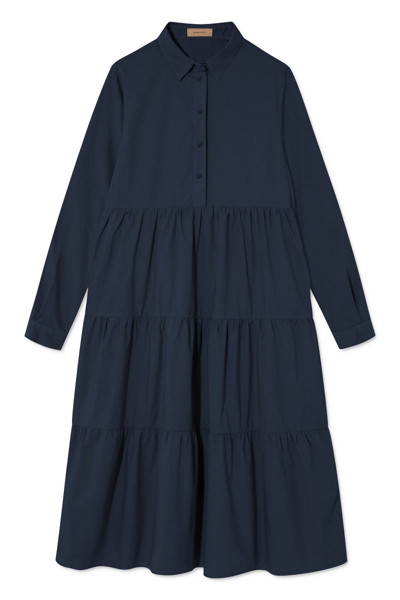 Rue de Tokyo DELL GMTD DRESS NAVY DRESSES NAVY