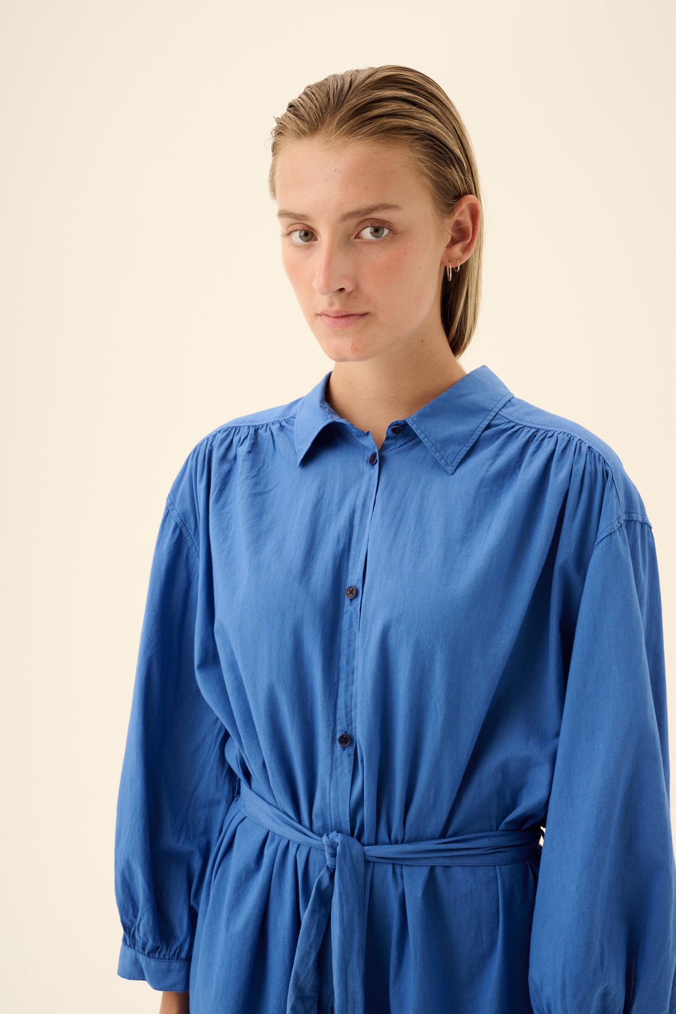 Rue de Tokyo DENALI GMTD VOILE Dresses BEAUCOUP BLUE