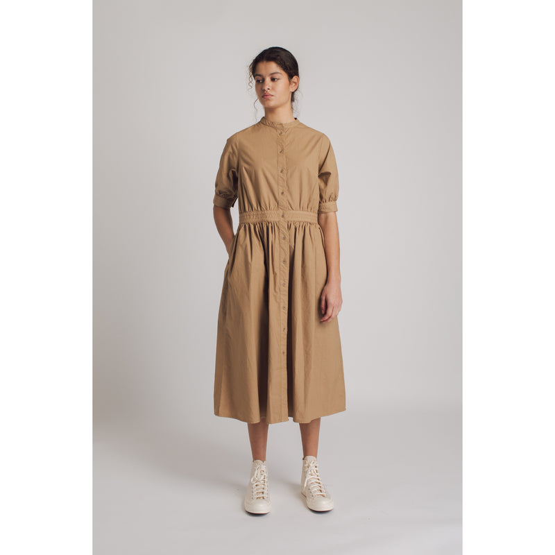 Rue de Tokyo DENNI DRESS TOBACCO BROWN DRESSES