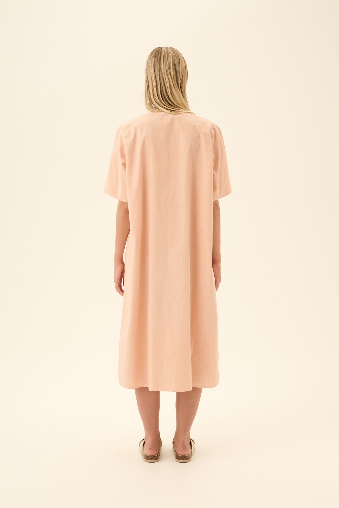 Rue de Tokyo DESI GMTD POPLIN Dresses BEIGE ROSE