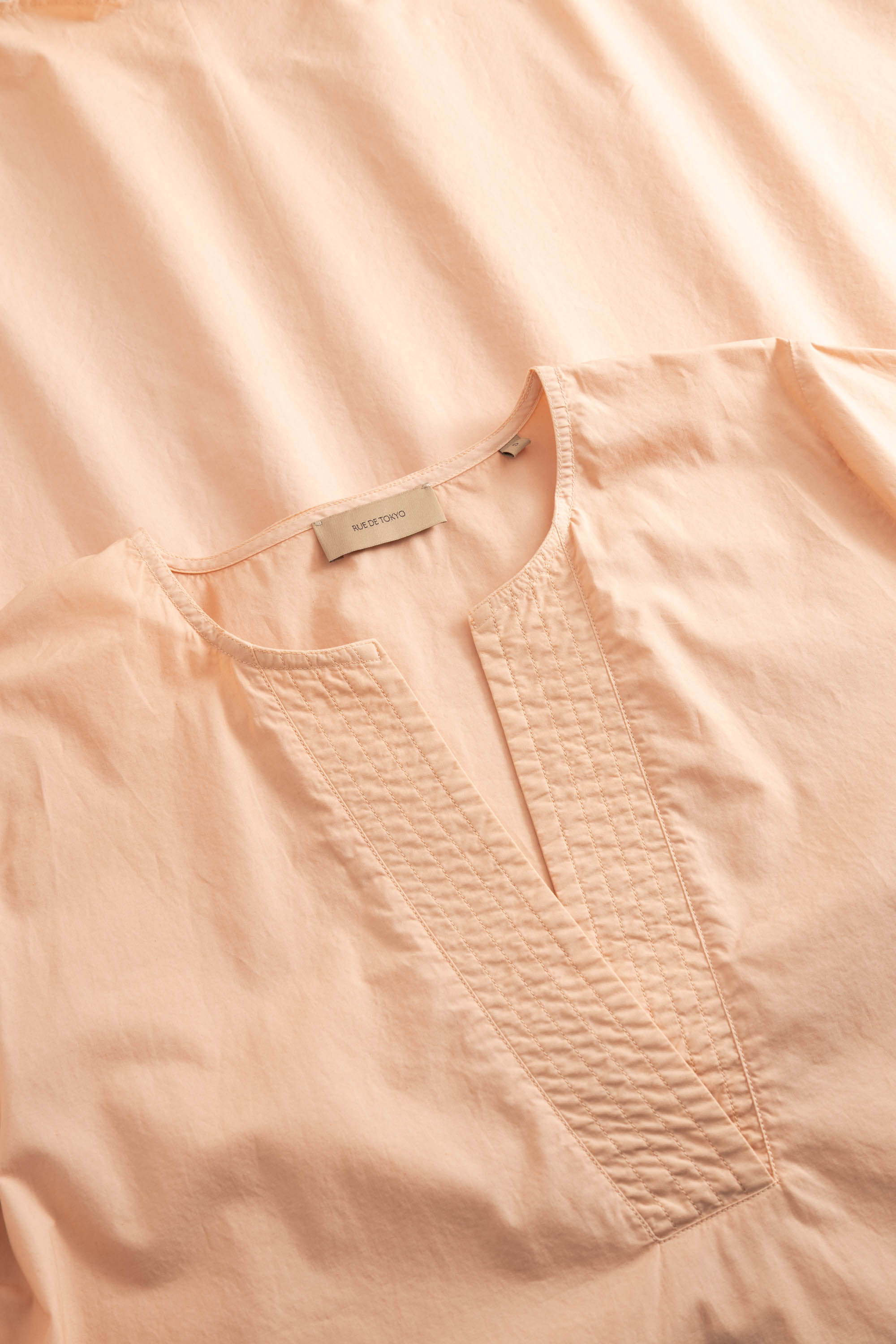 Rue de Tokyo DESI GMTD POPLIN Dresses BEIGE ROSE