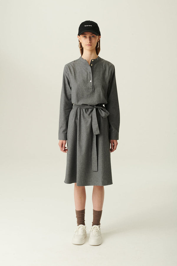 Rue de Tokyo DEVINA DRESS GREY DRESSES GREY