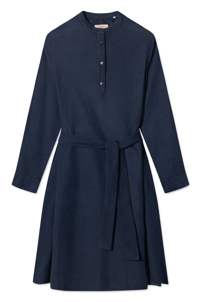 Rue de Tokyo DEVINA DRESS NAVY DRESSES NAVY