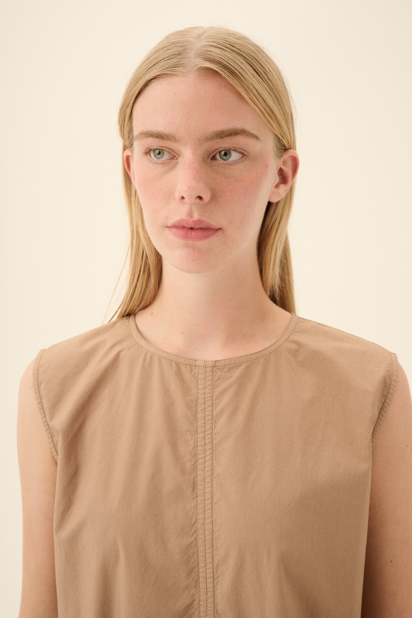 Rue de Tokyo DIANE GMTD POPLIN Dresses MOCHA