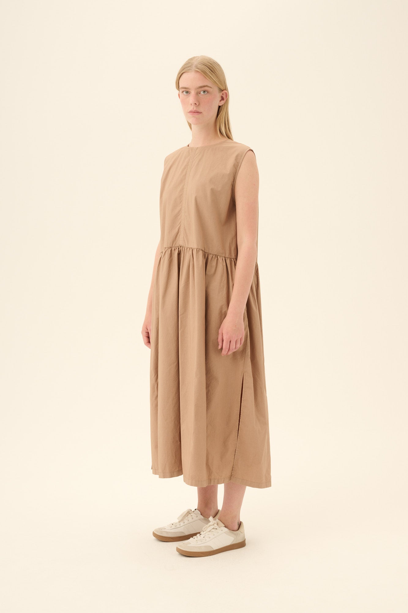 Rue de Tokyo DIANE GMTD POPLIN Dresses MOCHA