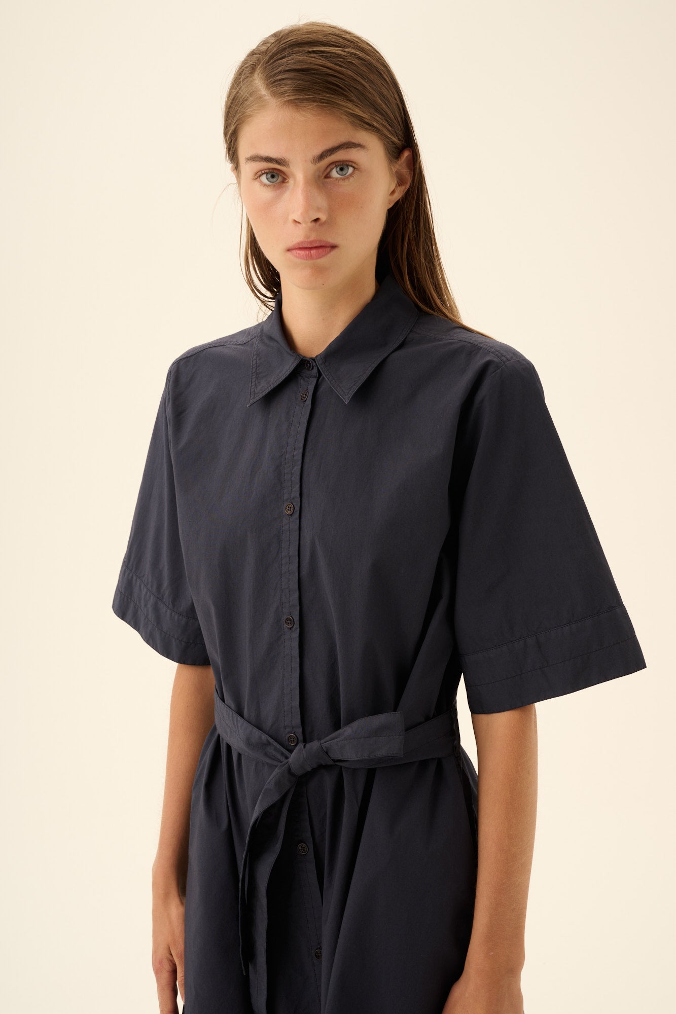 Rue de Tokyo DIDI GMTD POPLIN Dresses DARK NAVY