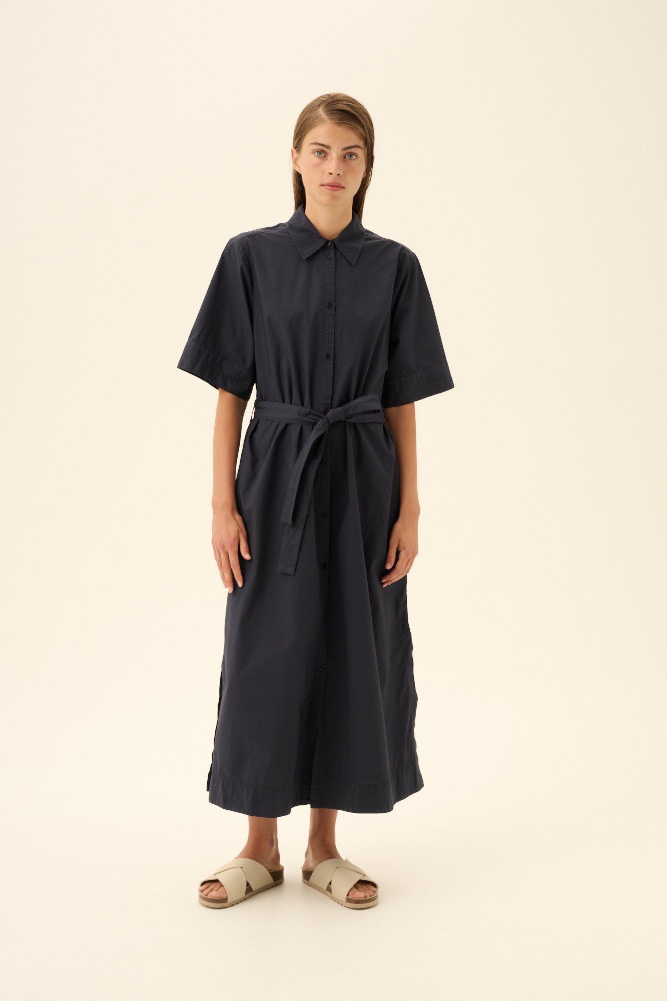 Rue de Tokyo DIDI GMTD POPLIN Dresses DARK NAVY