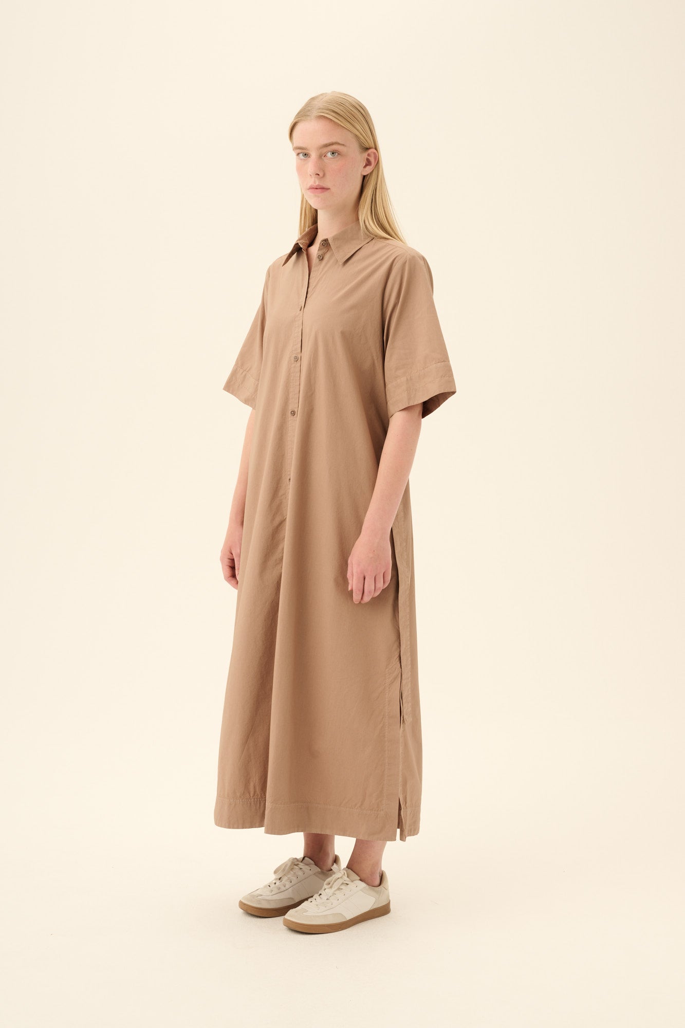 Rue de Tokyo DIDI GMTD POPLIN Dresses MOCHA