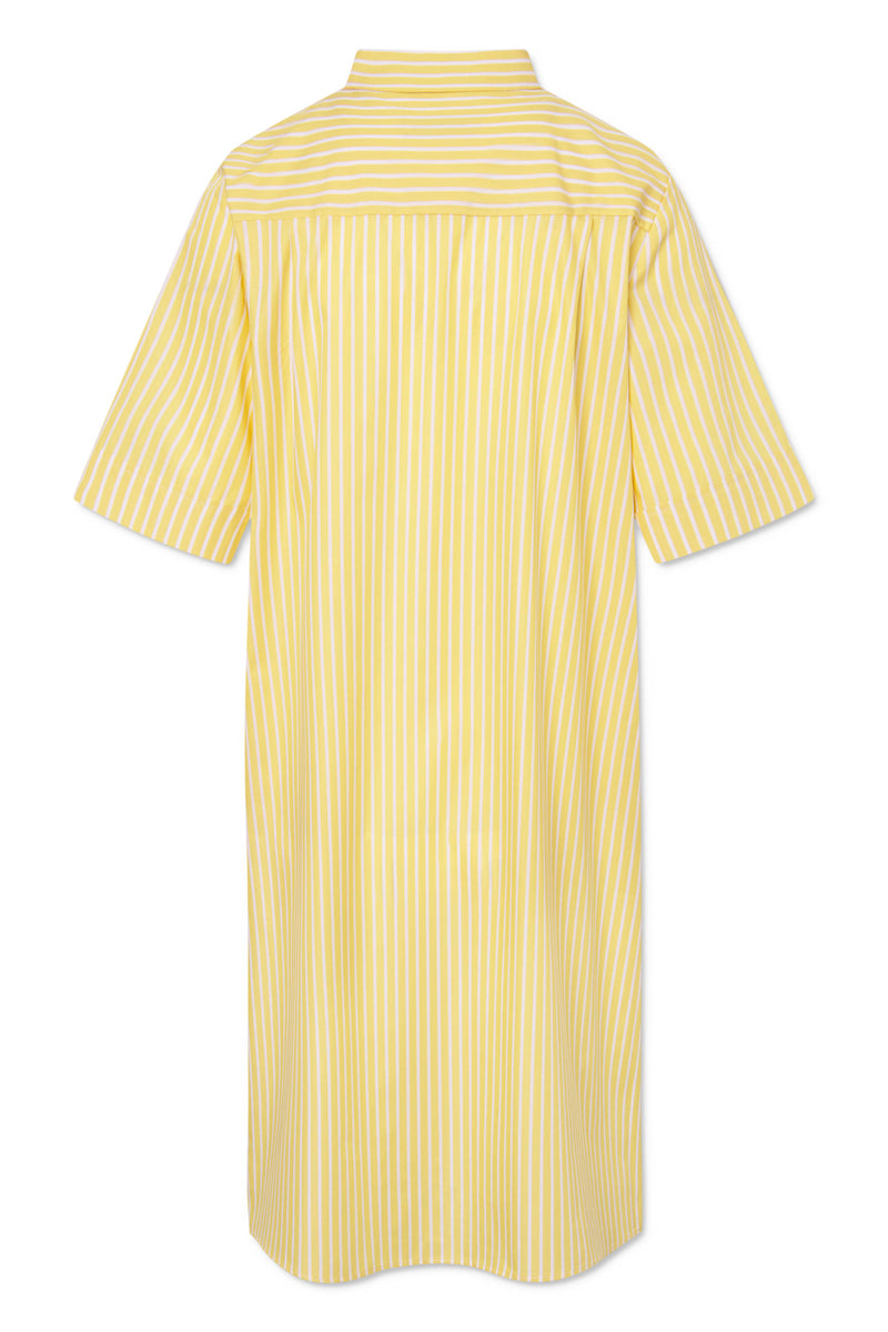 Rue de Tokyo DOCIA VENICE SUNBLEACHED STRIPE DRESSES SUNKISSED YELLOW