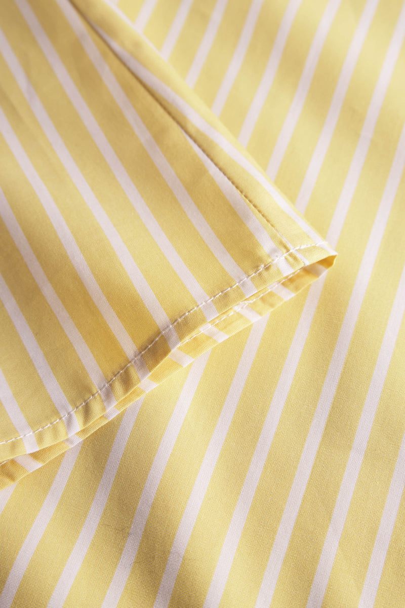 Rue de Tokyo DOCIA VENICE SUNBLEACHED STRIPE DRESSES SUNKISSED YELLOW