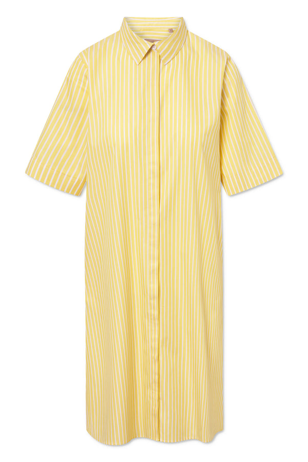 Rue de Tokyo DOCIA VENICE SUNBLEACHED STRIPE DRESSES SUNKISSED YELLOW