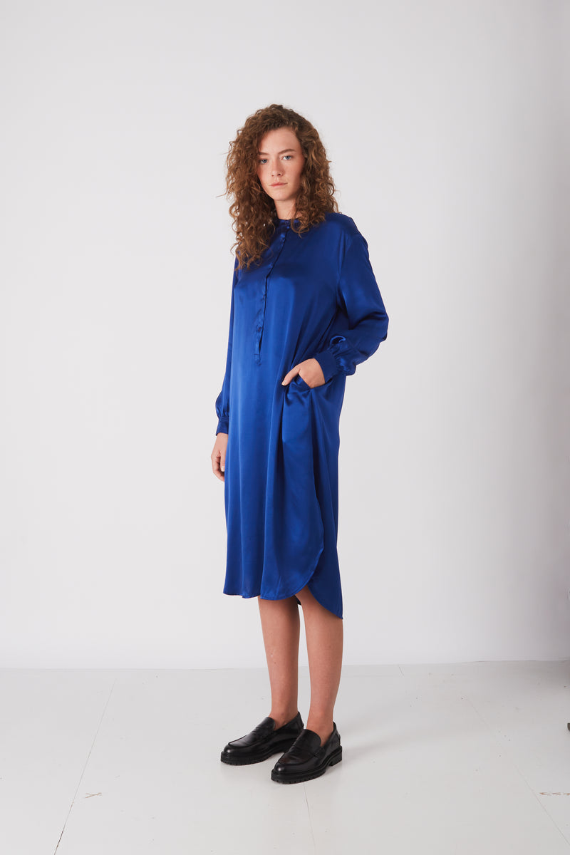 Rue de Tokyo DORA DRESS ELECTRIC BLUE DRESSES ELECTRIC BLUE