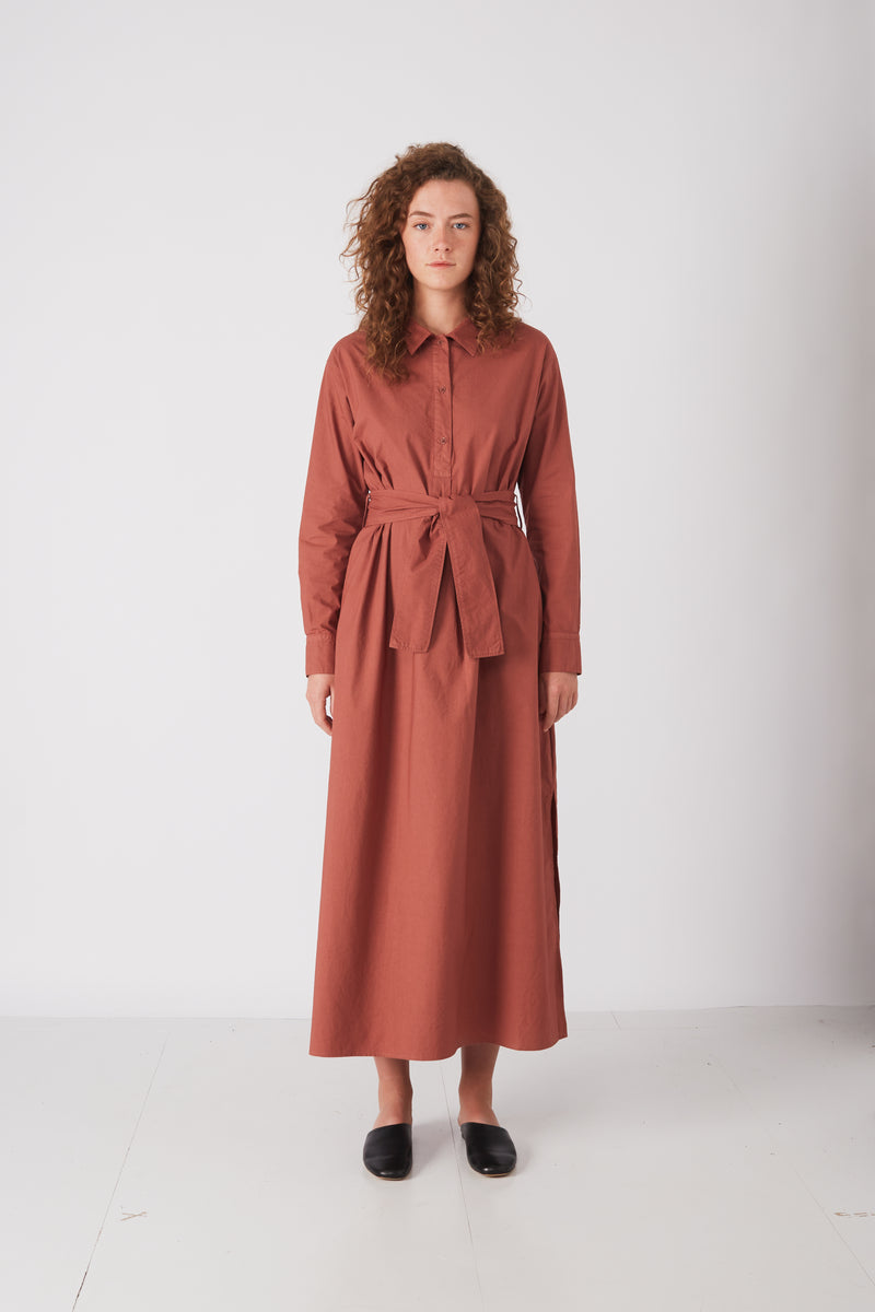 Rue de Tokyo DOROTHEA DRESS DARK ROUGE DRESSES DARK ROUGE