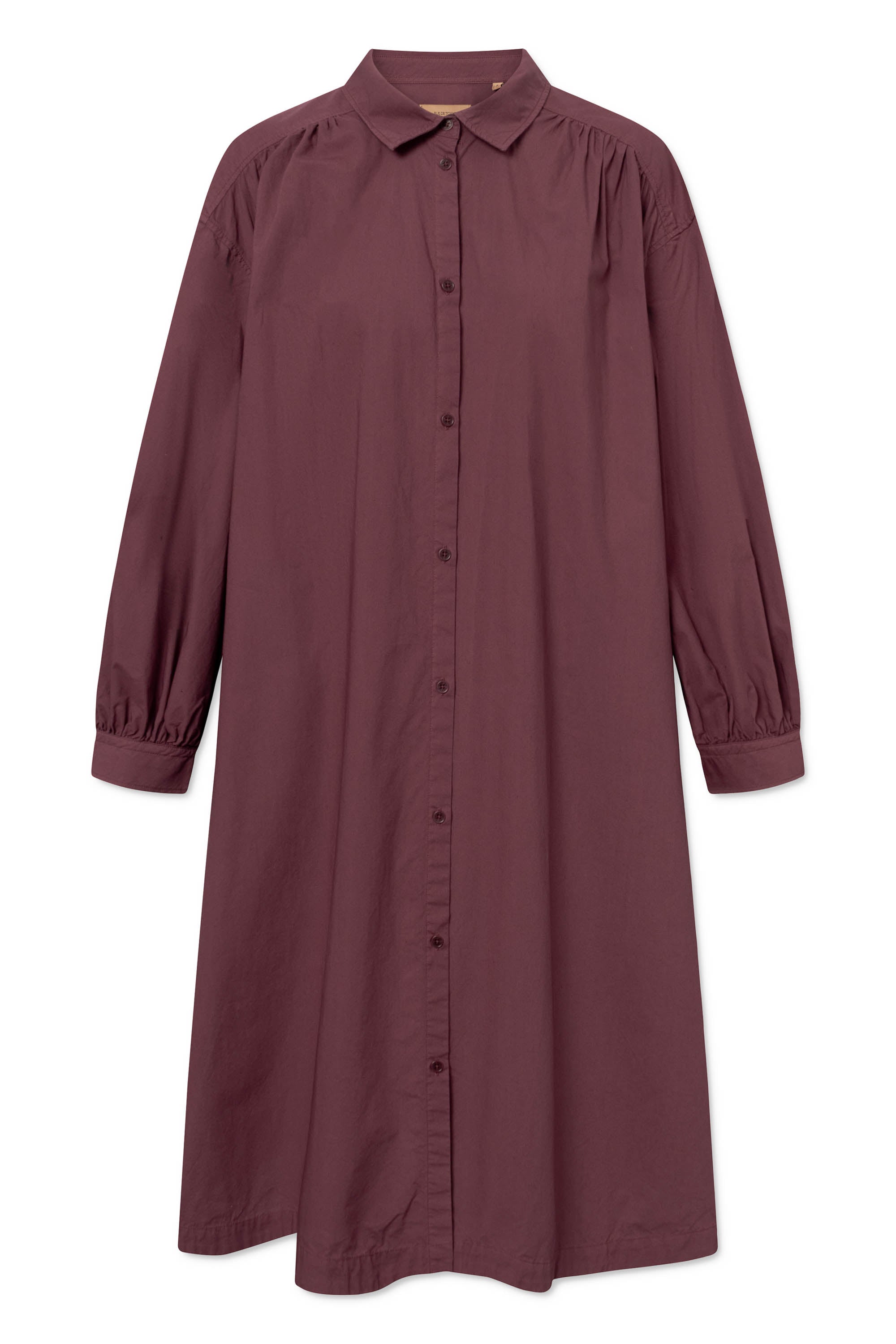 Rue de Tokyo DOUKA ORGANIC GARMENT DYED POPLIN Dresses BURGUNDY