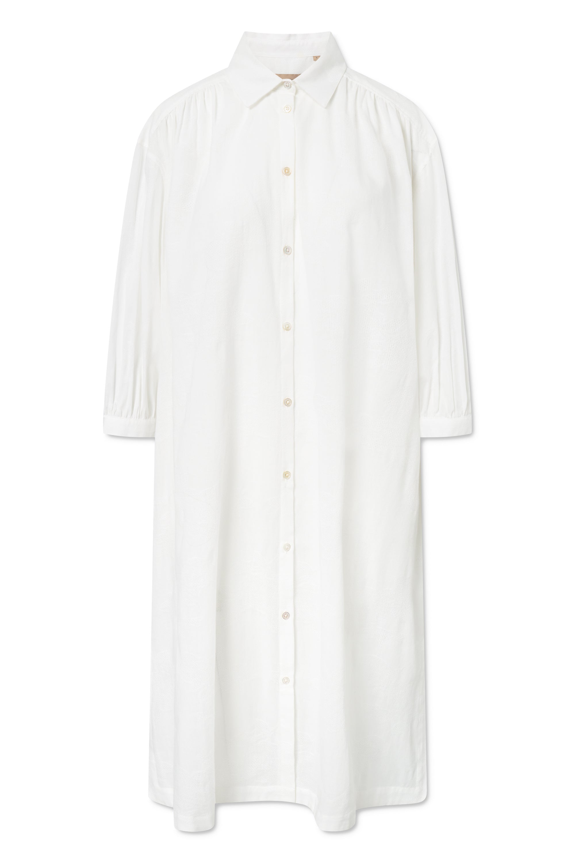 Rue de Tokyo DOUKU TRANSPARENT FLOWER Dresses WHITE