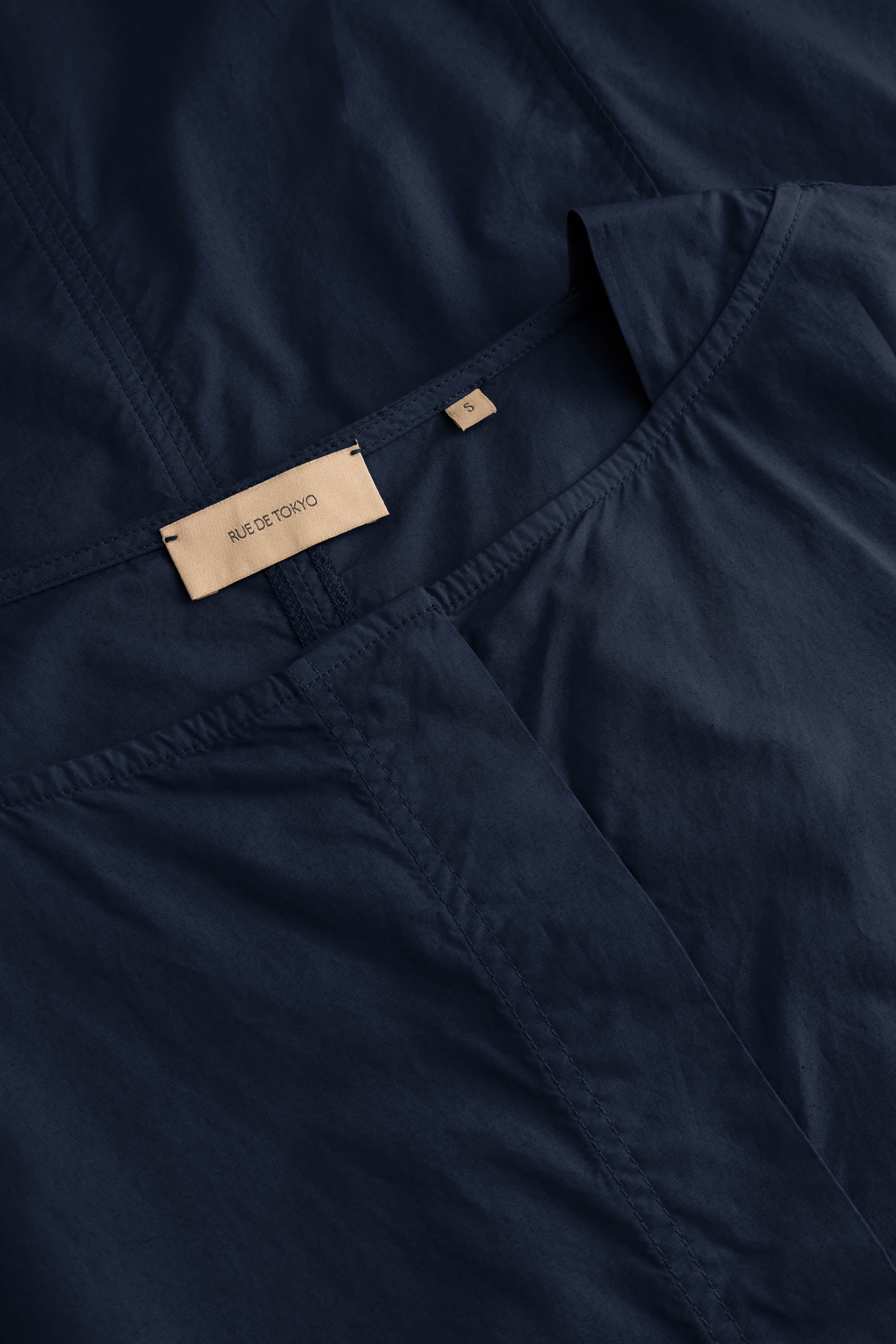 Rue de Tokyo DOXY GMTD POPLIN Dresses DARK NAVY