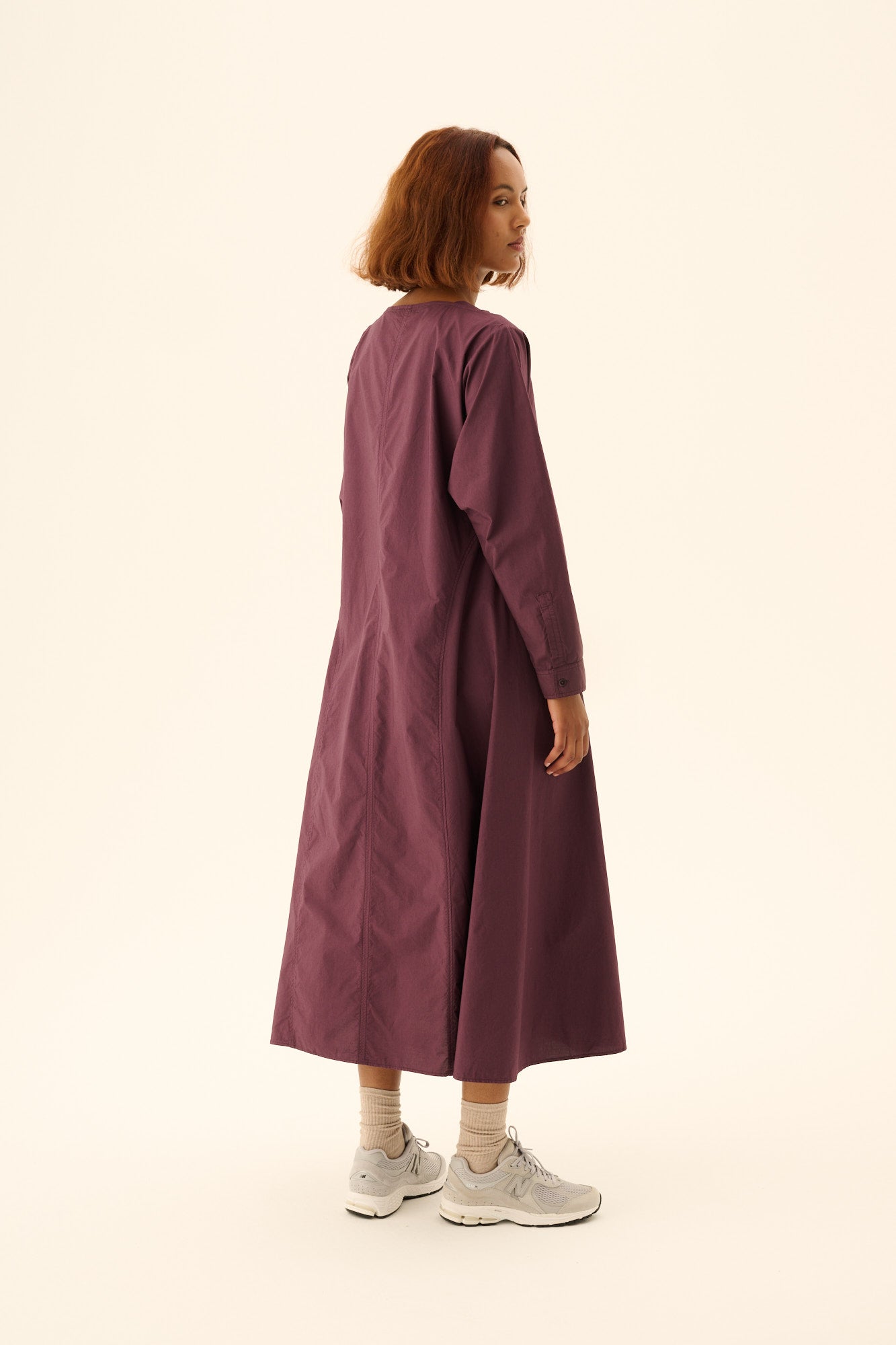 Rue de Tokyo DOXY GMTD POPLIN Dresses PLUM PURPLE