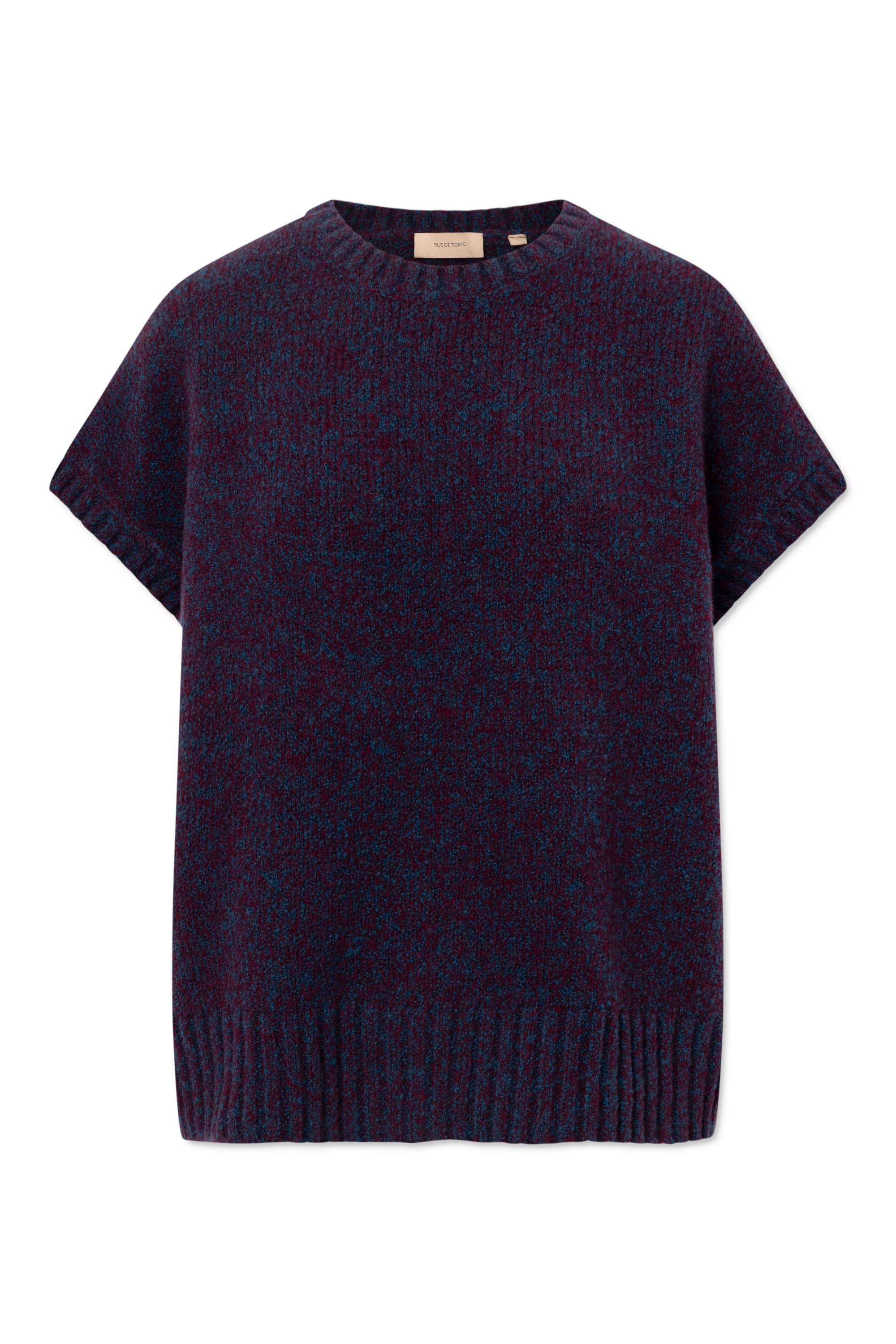 Rue de Tokyo KALINA NOVELTY KNIT Sweater NAVY / AUBERGINE