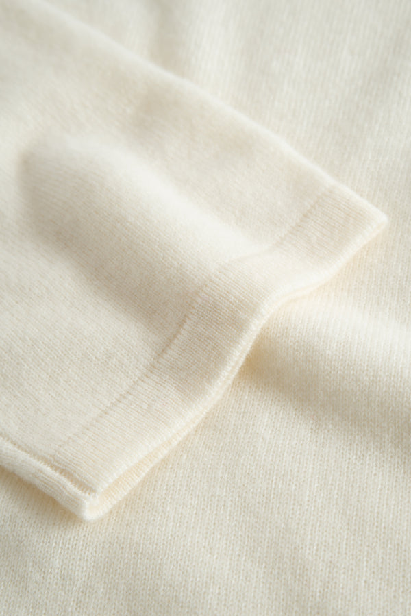 Rue de Tokyo KARA CASHMERE KNIT OFF WHITE SWEATER OFF WHITE CR-001