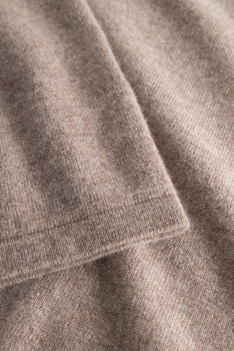 Rue de Tokyo KARIN KNIT 100% CASHMERE Sweater BROWN