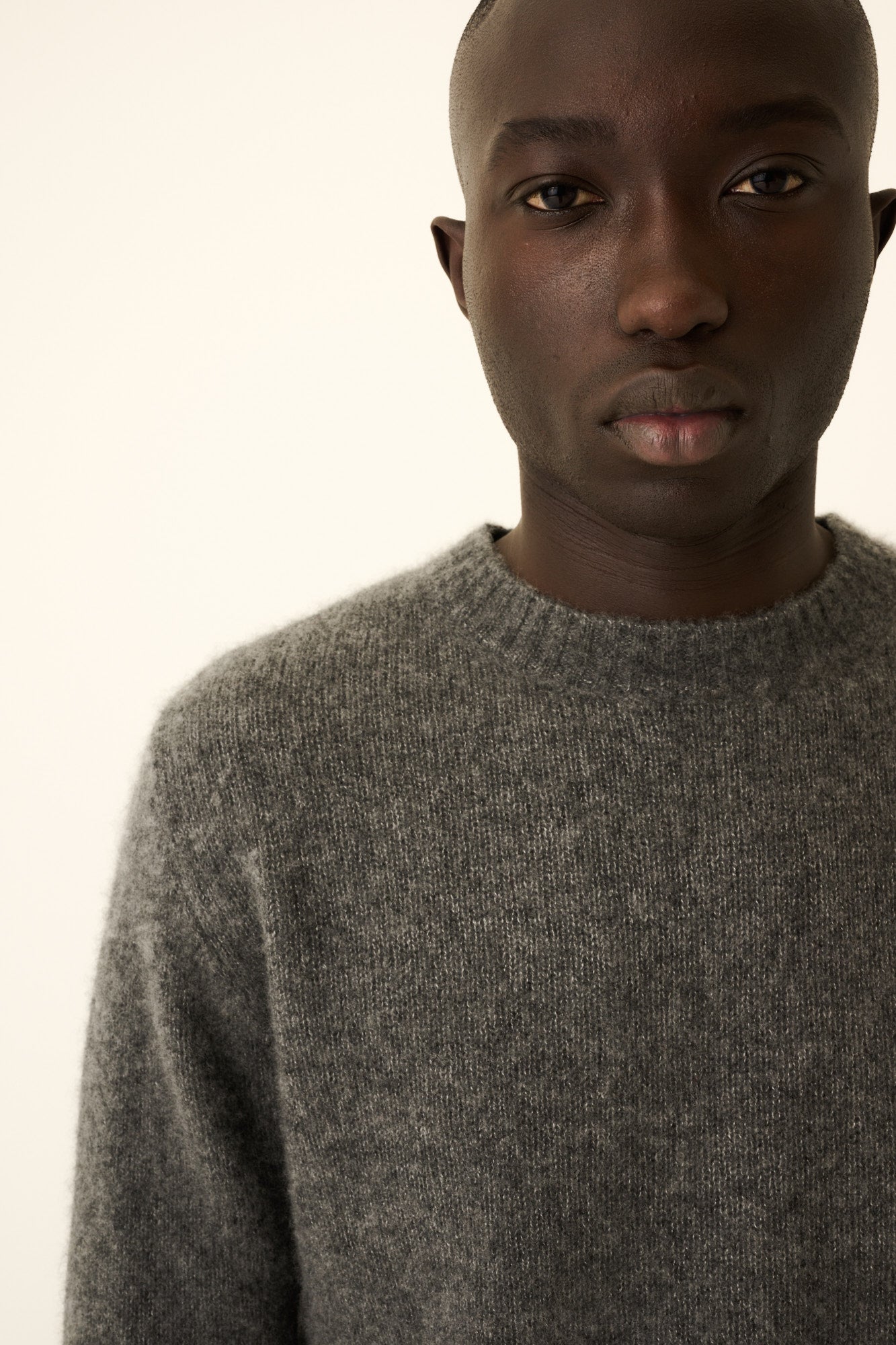Rue de Tokyo KARLOS CASHMERE SILK Sweater GREY
