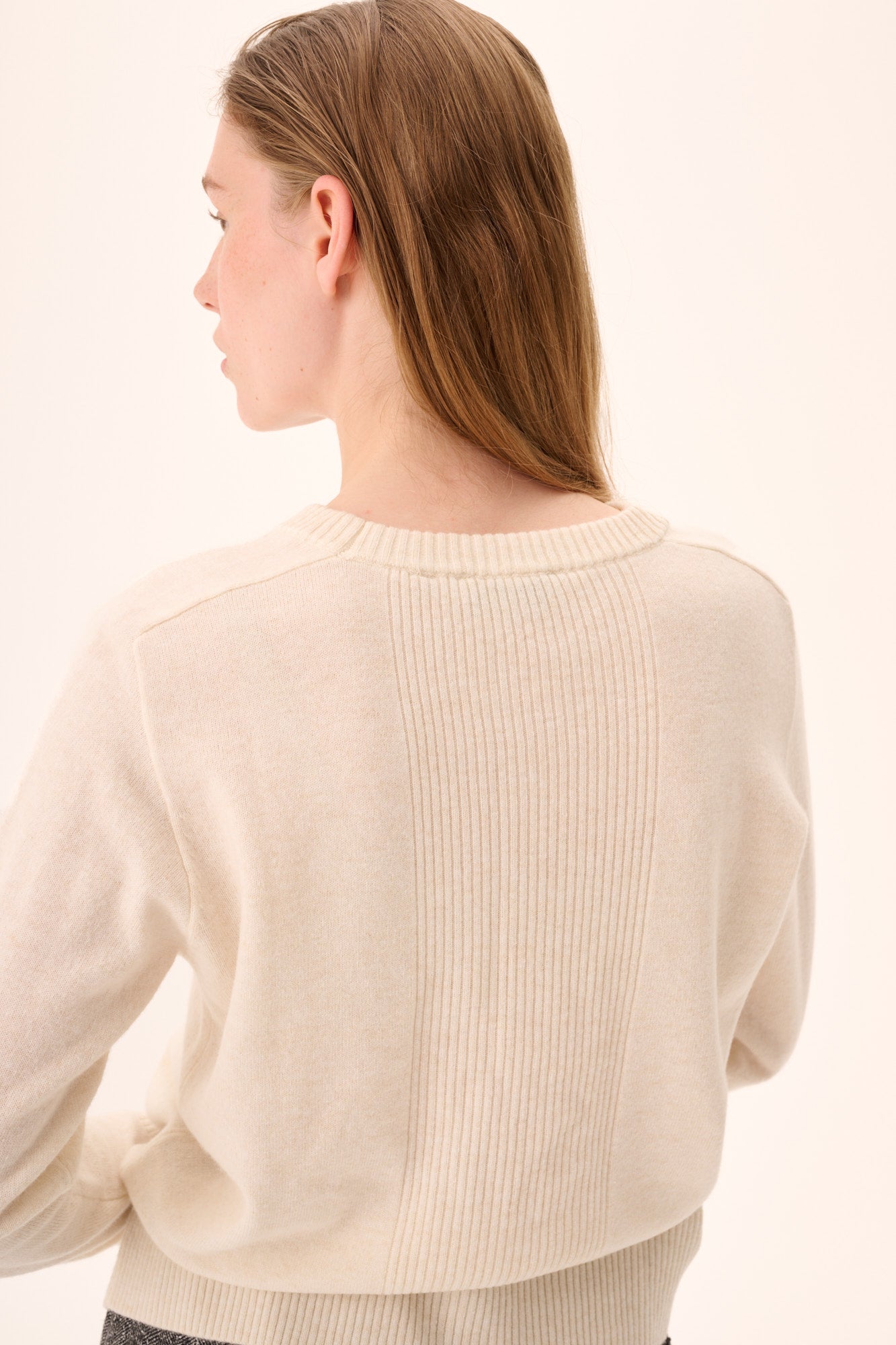 Rue de Tokyo KARRIE MERINO Blouses CREAM