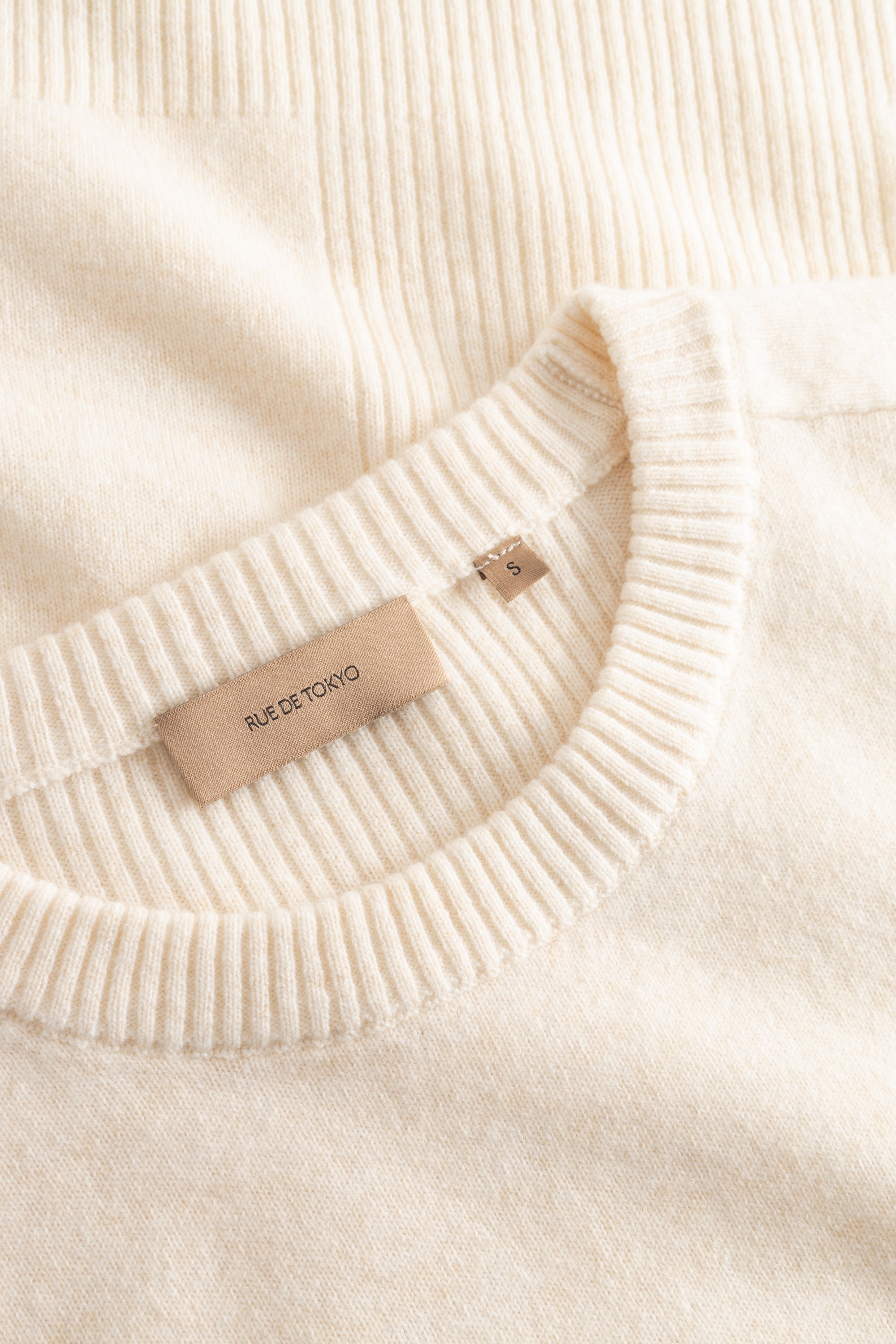 Rue de Tokyo KARRIE MERINO Blouses CREAM