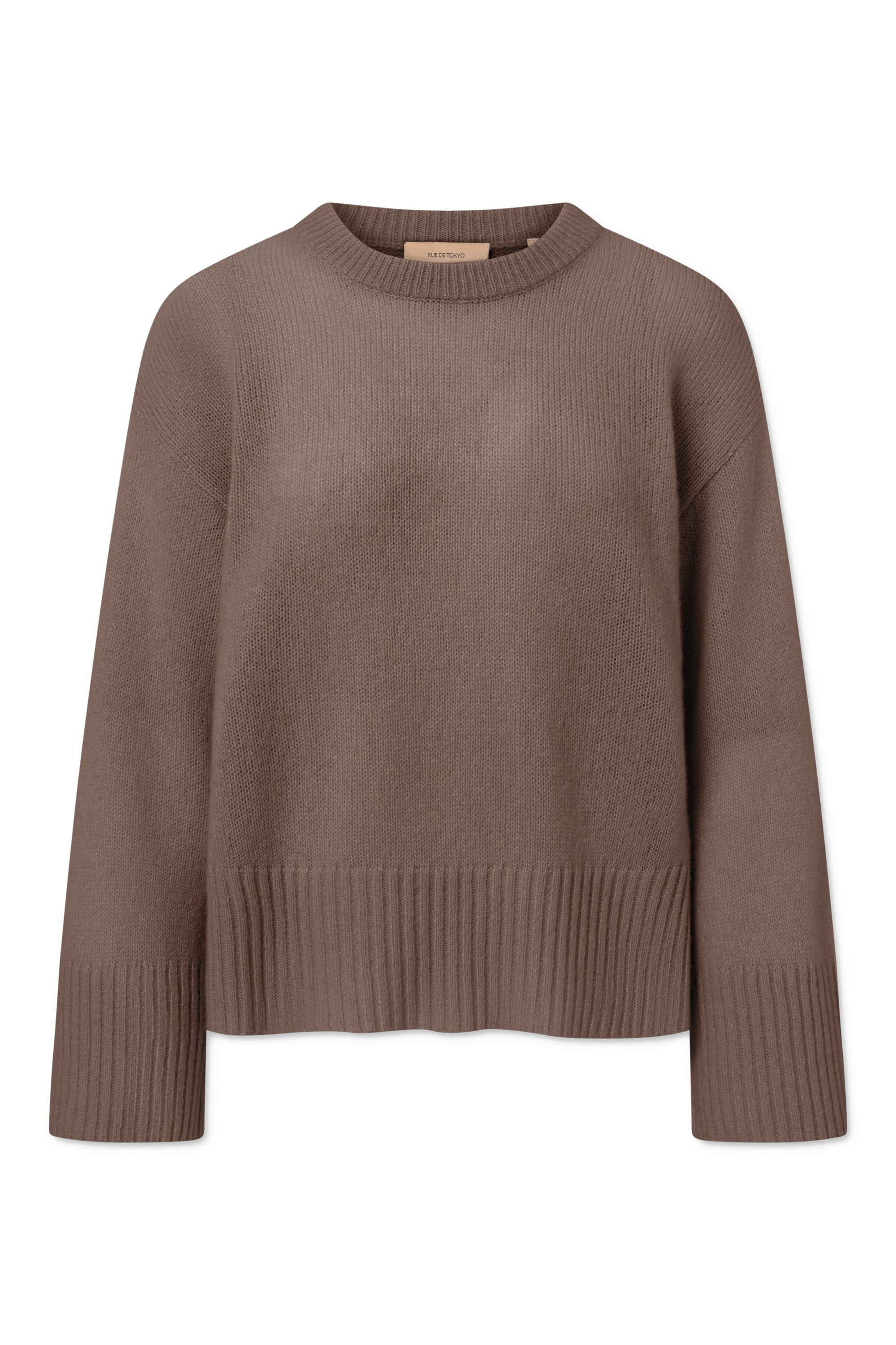 Rue de Tokyo KATH CASHMERE SIILK Sweater HAZELNUT