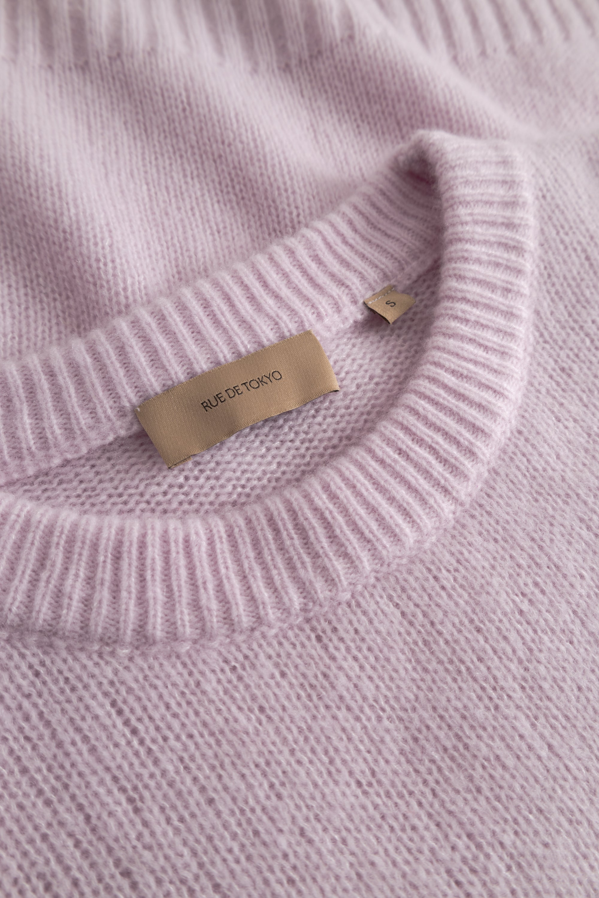 Rue de Tokyo KATH CASHMERE SIILK Sweater SOFT LAVENDER