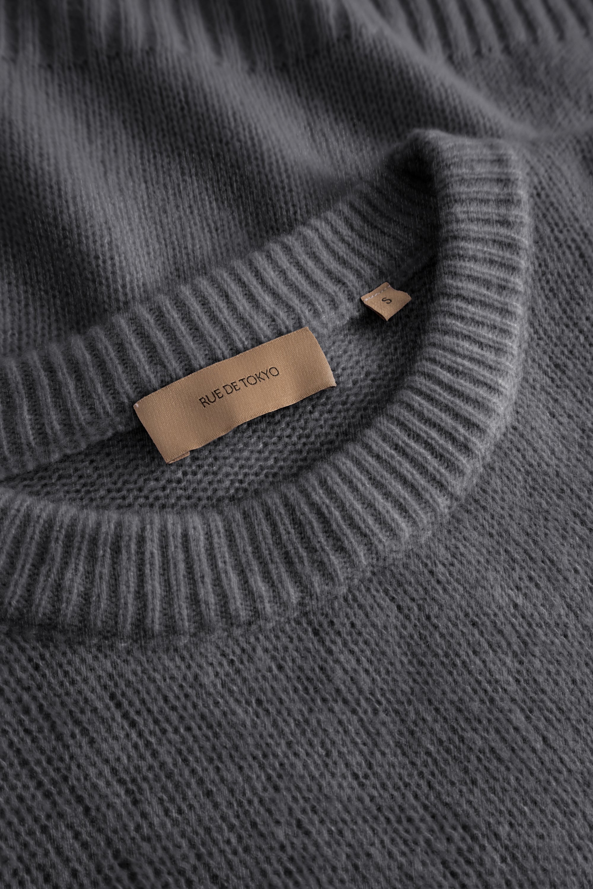 Rue de Tokyo KATH CASHMERE SIILK Sweater THUNDER