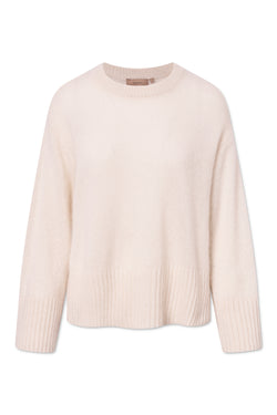 Rue de Tokyo KATH CASHMERE SILK SWEATER IVORY