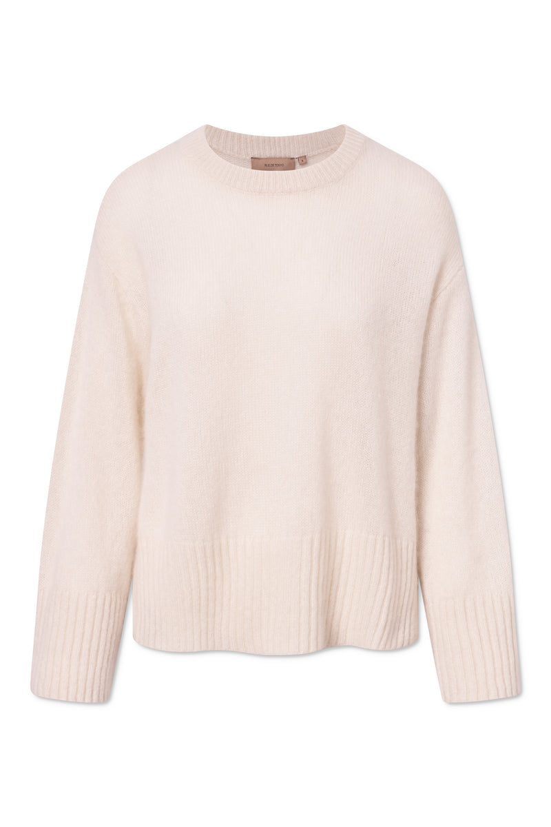 Rue de Tokyo KATH CASHMERE SILK SWEATER IVORY