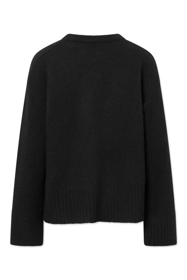 Rue de Tokyo KATH CASHMERE SILK SWEATER BLACK