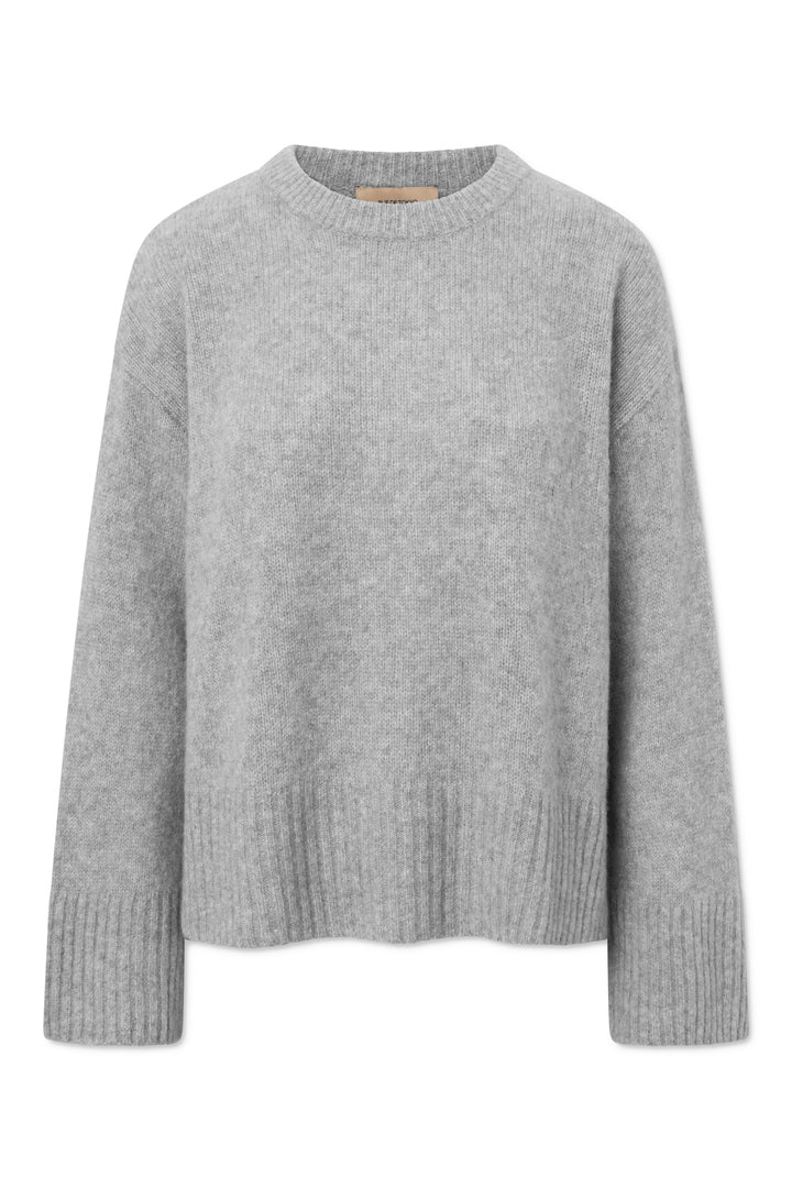 Rue de Tokyo KATH CASHMERE SILK SWEATER FLINT