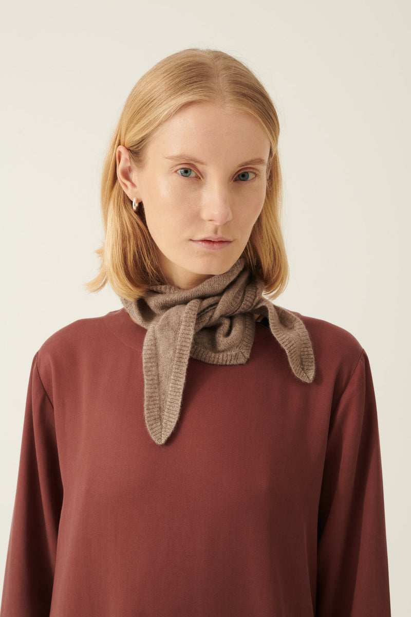 Rue de Tokyo KATUT CASHMERE SILK ACCESSORIES NOUGAT