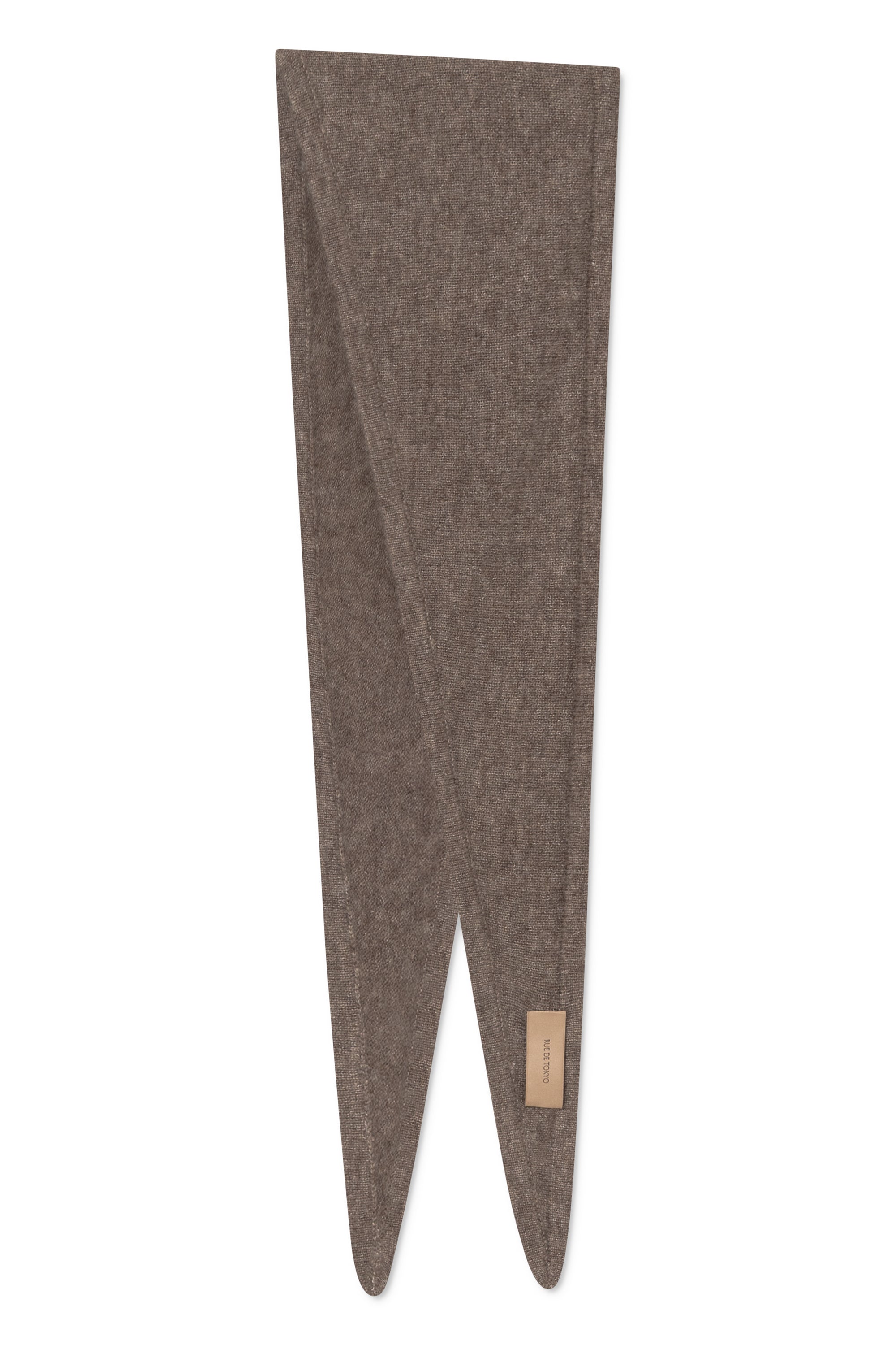 Rue de Tokyo KATUT CASHMERE SILK Scarf HAZELNUT