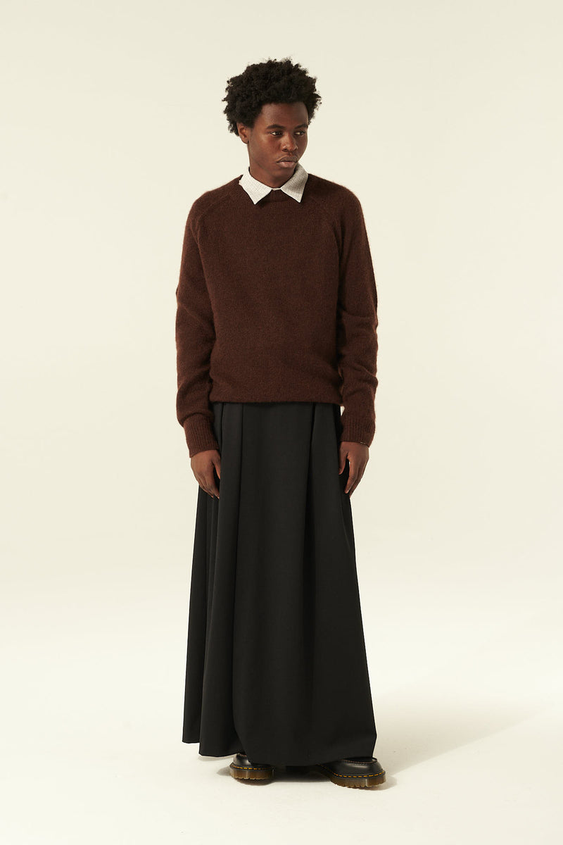 Rue de Tokyo KIRK CASHMERE SILK SWEATER AMERICANO