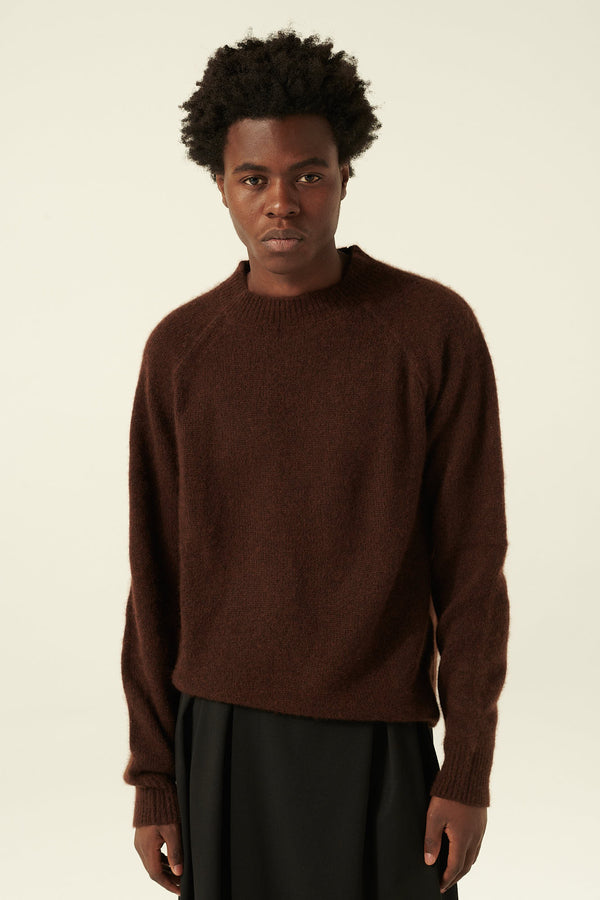 Rue de Tokyo KIRK CASHMERE SILK SWEATER AMERICANO