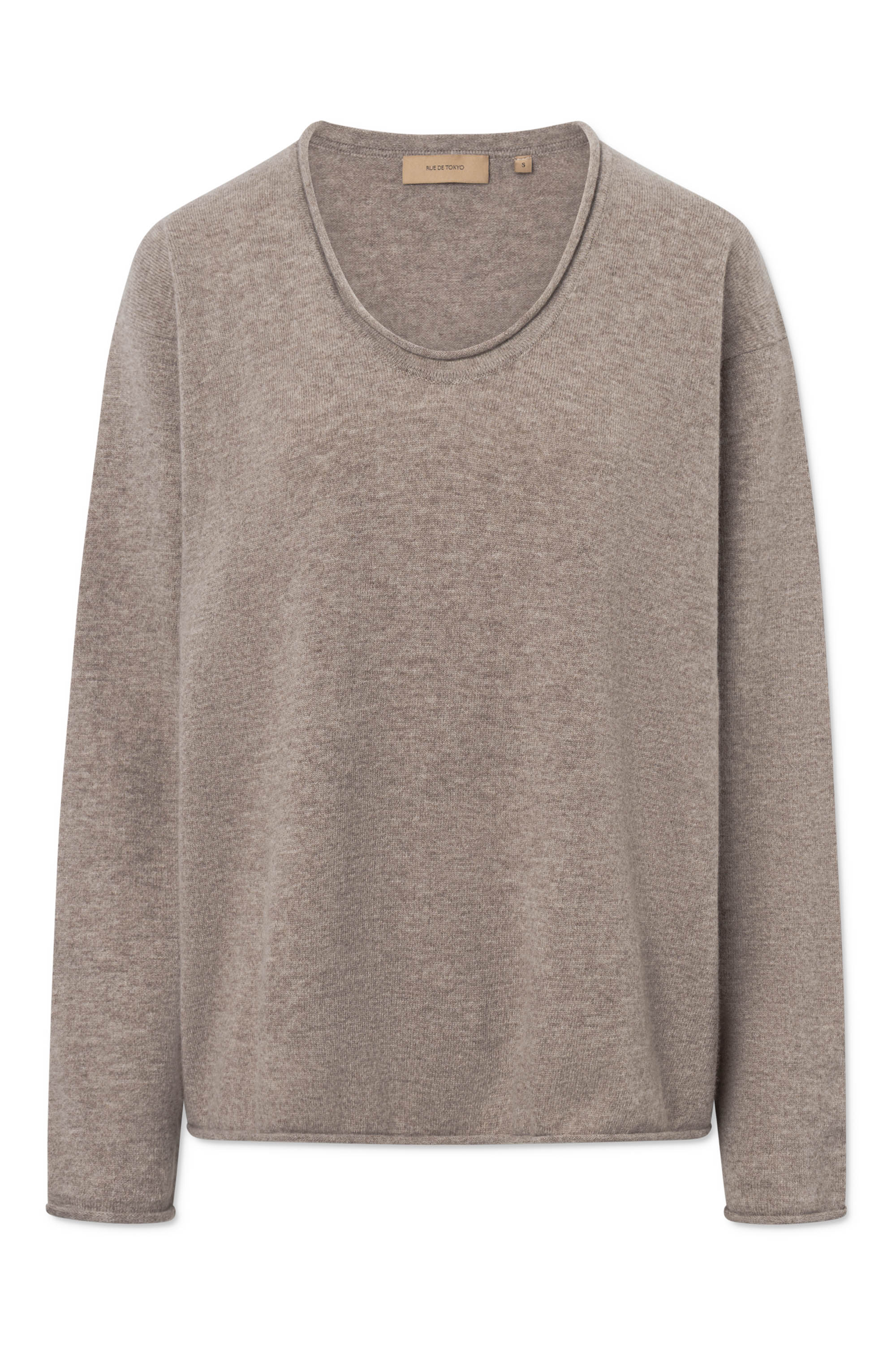 Rue de Tokyo KIRSTY MERINO Sweater TAUPE MELANGE