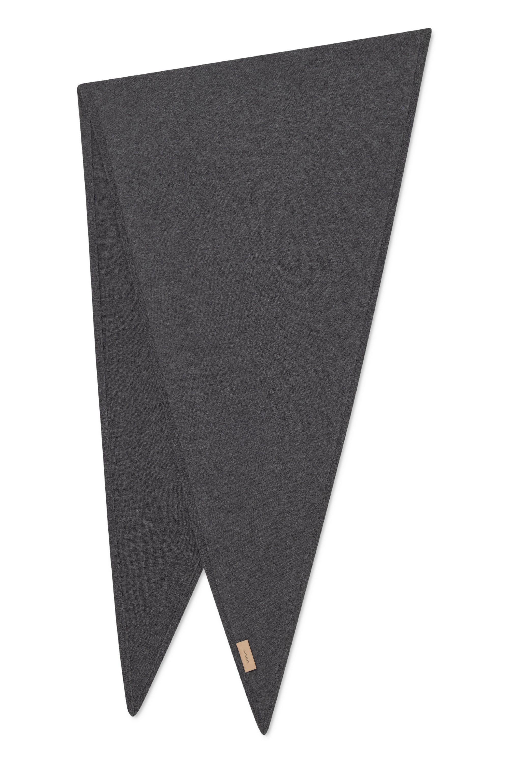 Rue de Tokyo KISHORI MERINO CASHMERE Scarf DARK GREY MELANGE