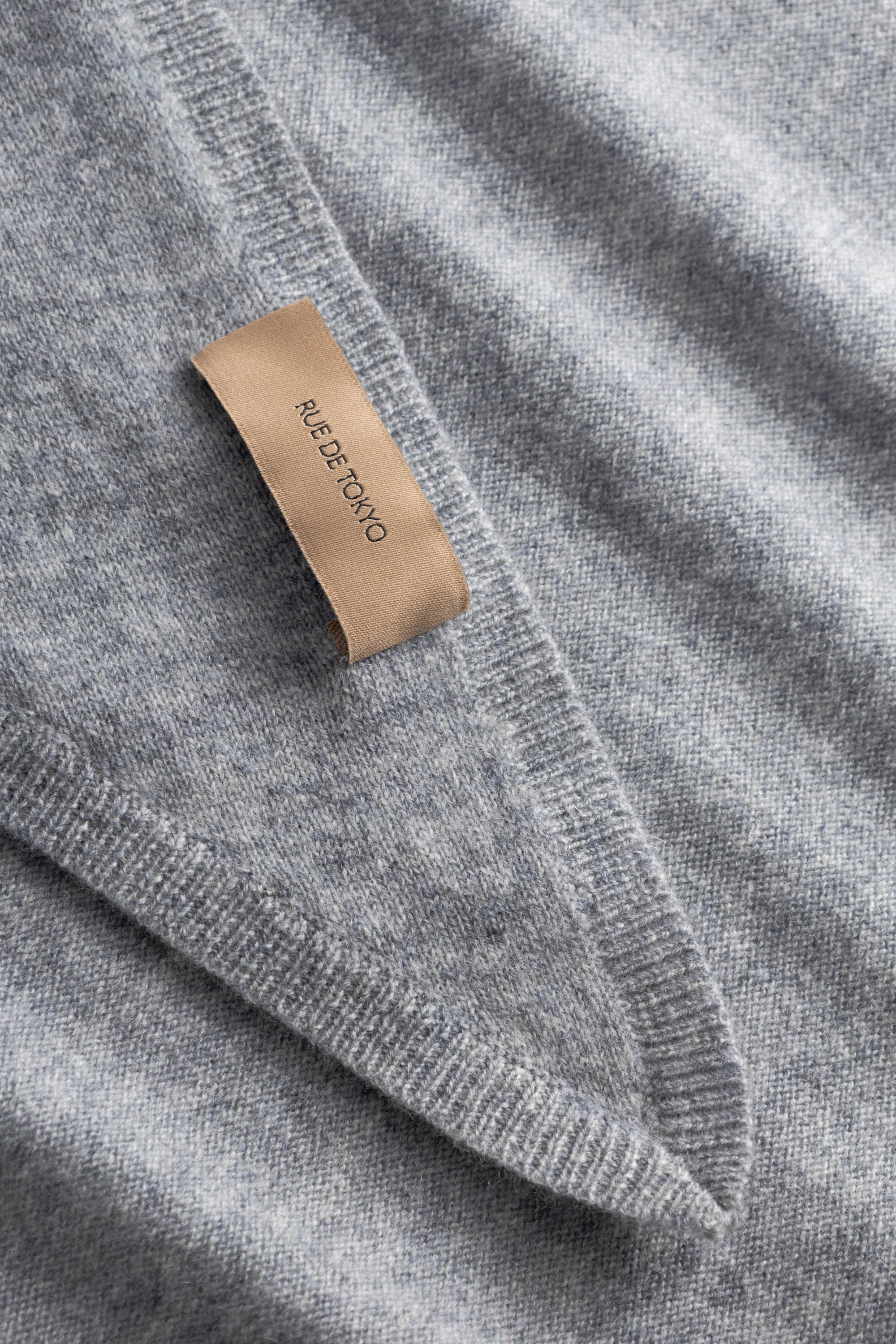 Rue de Tokyo KISHORI MERINO CASHMERE BLEND Accessories GREY MELANGE