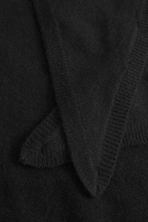 Rue de Tokyo KISHORI WOOL CASHMERE BLEND ACCESSORIES BLACK